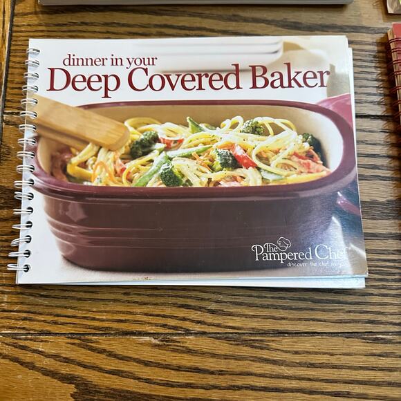 Pampered Chef 4-Pack Collection of Cookbooks Gently Used - Picture 2 of 5
